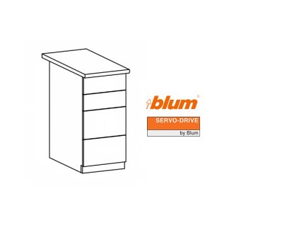 10222 k blum servodrive sada 1 4 800 mm