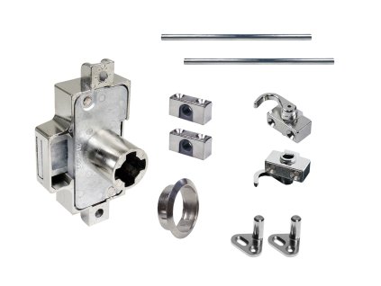 K-Komplet zámok trojcestný 750-25 1200mm