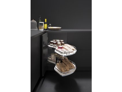 K-VIBO FLY 3.0 GALAXY biele dno/reling chróm P 450/655-705