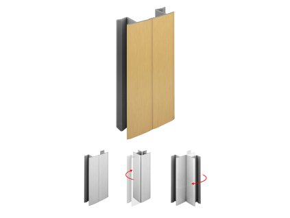 SCILM flexi spojka 120 mm, zlatá brúsená