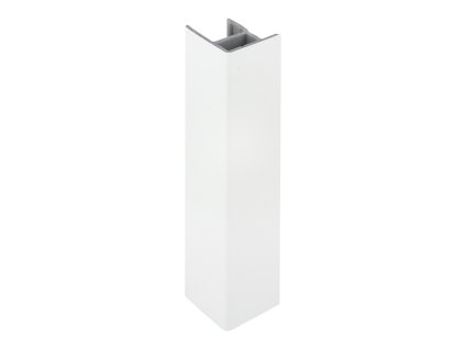 SCILM rohová spojka 150 mm, biela lesklá