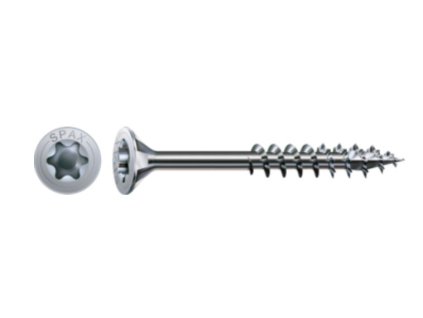 SPAX skrutka 5x120/69 zápustná hlava TXS,W,4C MH, čiastočný závit