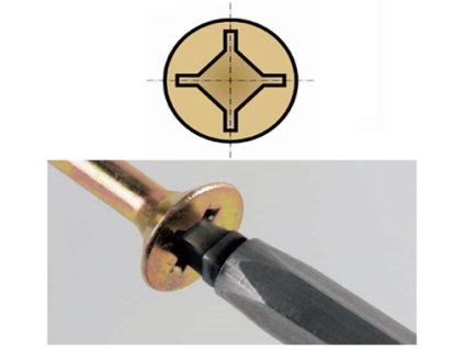 19444 skrutka uniquadrex 3x20 zapustna hlava zinok zlty