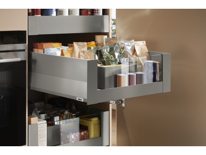 19780 k blum merivobox e boxcap 350 mm 40 kg indium siva vnutorne sklo