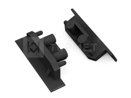 23323 stronglumio koncovky k liste groove 10 cierna rovna par