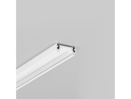 25060 stronglumio profil led surface 10 alu biely 2000mm