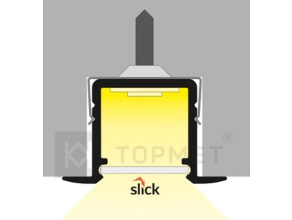 26791 tm profil led smart in10 alu anodovany 2000mm