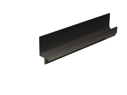28024 tulip narazaci uchytovy profil juvio ii 2900mm cierna matna