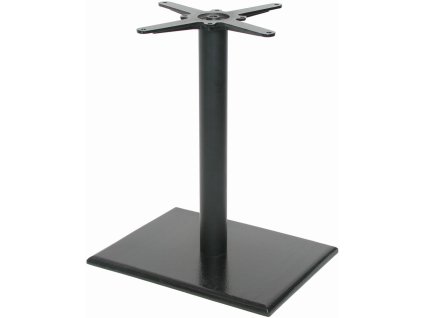 stolová noha centr. BM013/600x420 výška 720 mm čierna