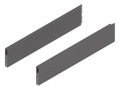 BLUM ZL4.450S.E boxcap MERIVOBOX, 450, výška E, tmavo šedá, OG-M