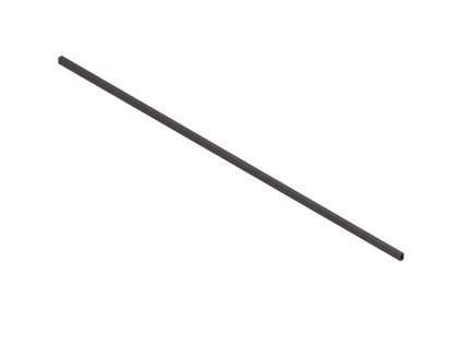 36244 blum zr7 1080u celny reling vnutornej zasuvky legrabox karbon cierna cs m