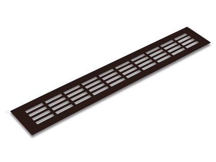 39616 2 vetraci mrizka 80 400mm hneda matna