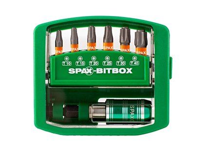 40594 5 spax bit check sada bitu s magnetickym drzakem