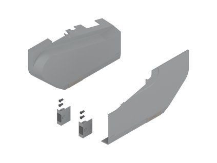 41392 2 blum 21s8020 krytky hs pre sd svetle siva hgig