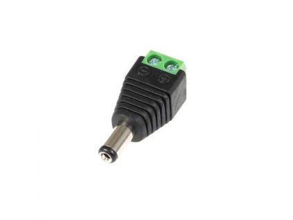 49711 2 stronglumio napajaci dc zdirka 2 1mm se svorkovnici samec