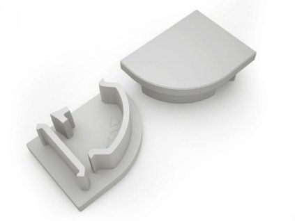 51259 2 stronglumio koncovky k profilu maglyte 10 angular siva par