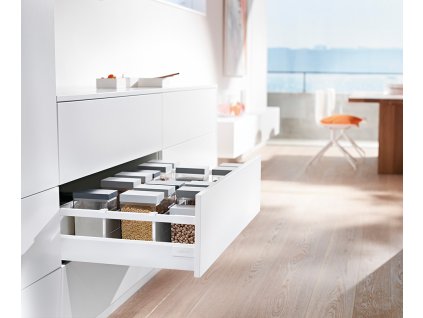 K-BLUM Antaro C 550 mm/30 kg, Blumotion/TOB, biela SW, skrutka