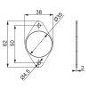 14782 lehmann plastova vlozka 021 pre upevnovaci adapter 309274