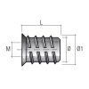 16231 2 matica zavrtna s limcom bu36 m6x10mm