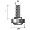 18508 1 strong nastavovacia noha m8