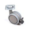 21004 strongcastors koliesko 60mm s mek behunom a brzdou