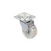 21043 strongcastors koliesko top e priemer 50 mm transparentne cire bez brzdy