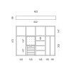 22228 4 strongin organizer pre sperky do zasuvky satnika so sirkou 700 mm