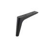 22939 1 stronglegs nabytkova noha fs019 150mm cierna matna