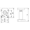 22984 2 stronglegs rektifikacna noha ap002 120rmm
