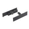 25480 strongmax 16 drziaky celneho profilu vnutornej zasuvky 121 mm tmavo seda