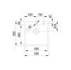 26077 2 strongsinks s3 drez duna 500 rozmer 500 x 505 mm nerez s excentrom