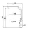 26092 2 strongsinks s3 drezova bateria ipoly tvaru l cierna matna