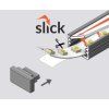 26743 3 tm koncovky k liste slim biela par