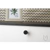 27388 4 tulip knop koby hneda matna