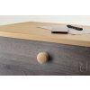 27538 4 tulip knob jacek dub lakovany skrutka