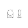 27688 2 tulip knop blink nikl bruseny skrutka