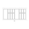 35014 2 pribornik classico kristall softtouch 100 922 x 474 mm cierny