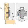 3547 2 hettich 9071656 podlozka 8099 s excentrom d 1 5