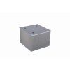 37108 stronglegs nabytkova noha fa013 100mm imitacia nerezi