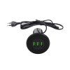 40711 2 strongpower usb nabijecka 3x nabijeci vystupy cierna