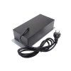 41248 5 strongpower elektricka zasuvka 3x230v schuko cierna