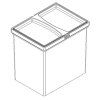 4153 gollinucci nahradny kos pre concept 560 17 l