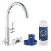 47281 2 grohe 30385000 blue pure baucurve startovni sada c vypust chrom