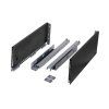 48418 3 k strongmax 16 zasuvka h185 450mm cierna