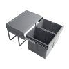 49894 4 gollinucci sorter linea 296 500mm 2x15l siva
