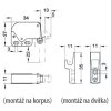 505 bezuchytkove otvaranie mechanizmu mini latch 245 54 701