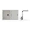 50935 2 k strongsinks s3 set drez vardar 780x500mm granit biela bateria streva chr