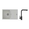 50938 2 k strongsinks s3 set drez vardar 780x500mm granit biela bateria ipoly cierna