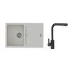 50938 3 k strongsinks s3 set drez vardar 780x500mm granit biela bateria ipoly cierna