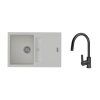50941 2 k strongsinks s3 set drez vardar 780x500mm granit biela bateria loira cierna